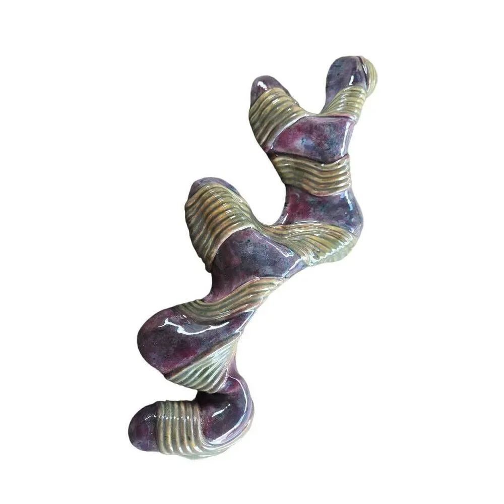 Heather Miller signed ocean art sculpture